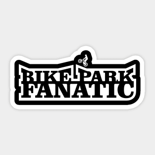 Bike Park Fanatic black Sticker